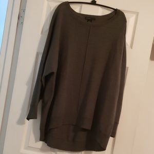 Womens sweater gray size 1x